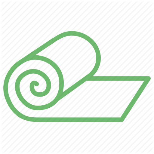 Equipment, Mat, Yoga Icon