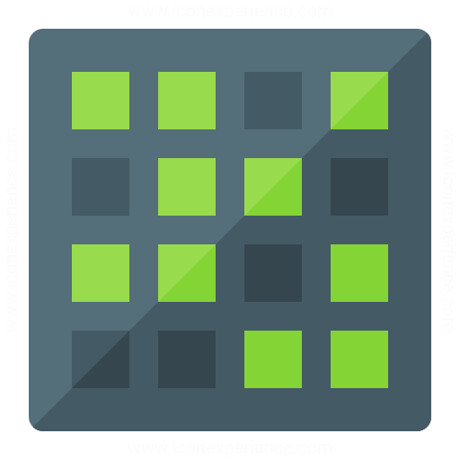 Iconexperience G Collection Dot Matrix Icon