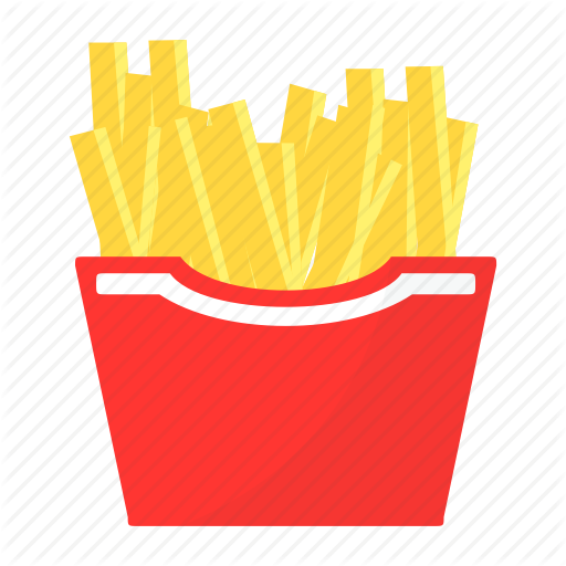 Food, French Fries, Mcdonalds, Potatoes Icon