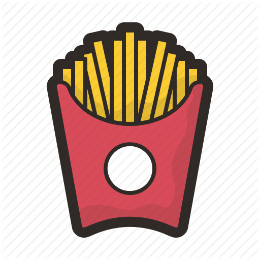 Food, Fries, Hot, Junk, Mcdonalds, Meal Icon