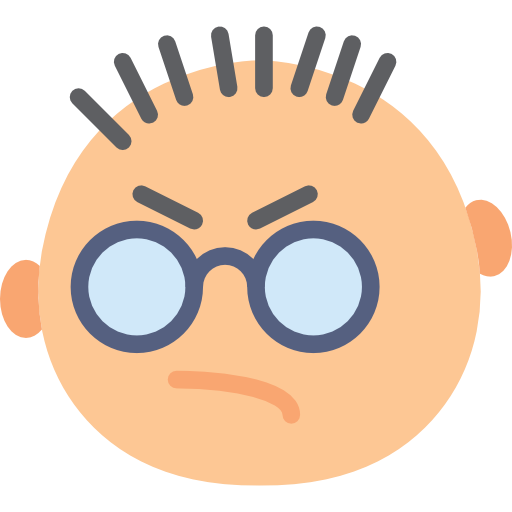 Interface, Face, Emoticon, Emotions, Miserly, Feelings, Mean Icon