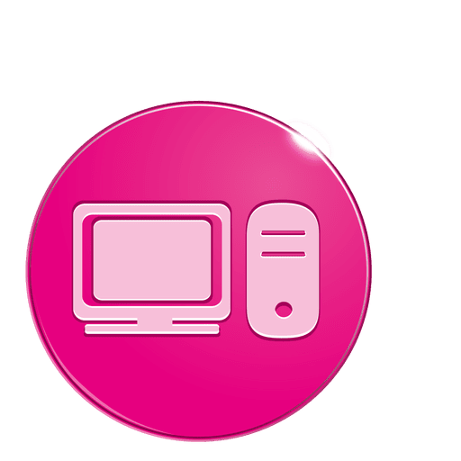 Computer Bubble Icon