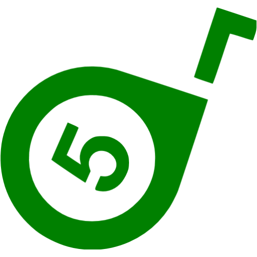 Green Tape Measure Icon