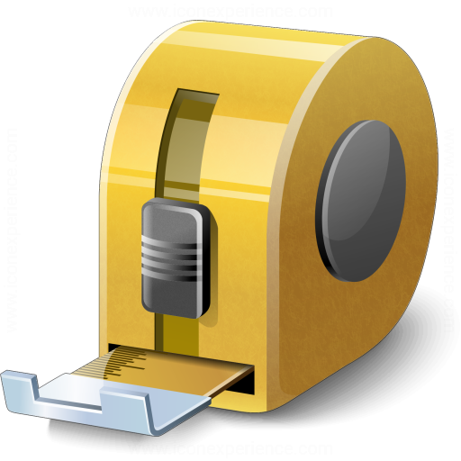 Iconexperience V Collection Tape Measure Icon