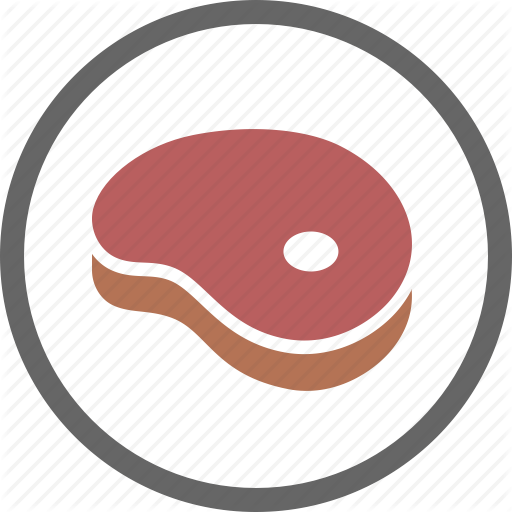 Contain, Contains, Food, Label, Meat, Product, Steak Icon