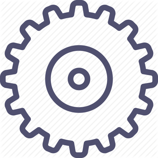 Cogwheel, Gear, Industrial, Mechanic Icon