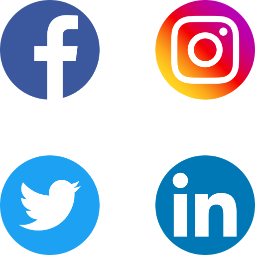 Social Media Icon Grid