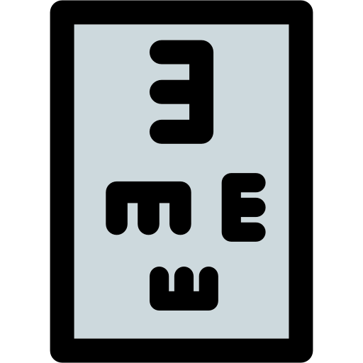 Health Care, Medical, Optical Icon