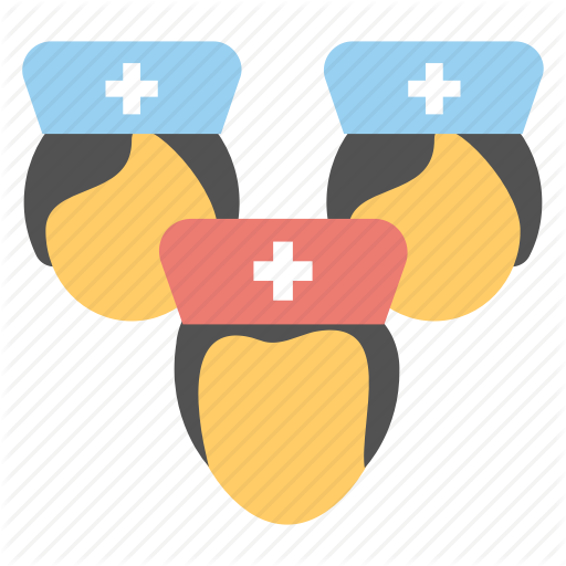 Doctor, Medical Assistant, Medical Staff, Nurse, Nursing Staff Icon