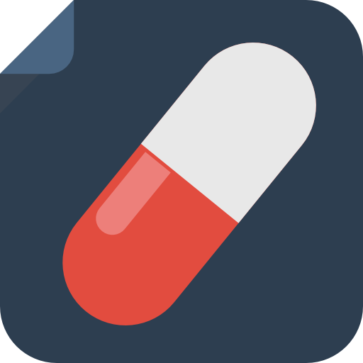 Pill Icon Square Iconset Flat