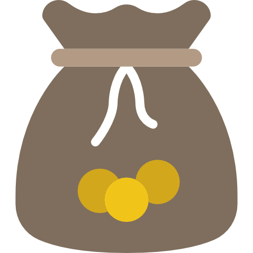 Money Bag Icon Medieval Smashicons