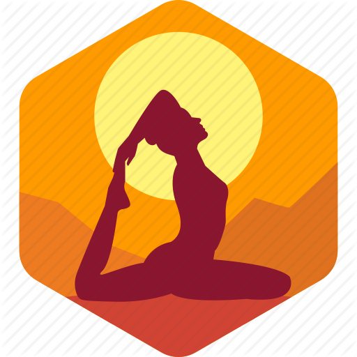 Exercise, Female, Health, India, Meditation Icon