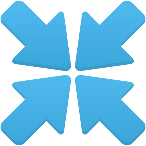 Arrows Meeting Icon Flatastic Iconset Custom Icon Design