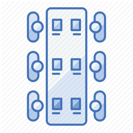 Conference, Discussion, Meeting, Podium, Presentation, Room Icon