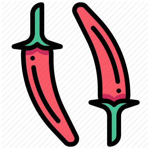 Chilli, Harvest, Vegetable, Vegetarian, Veggie Icon