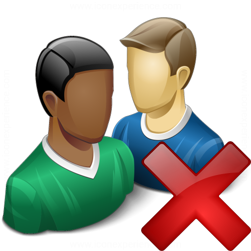 Iconexperience V Collection Users Delete Icon