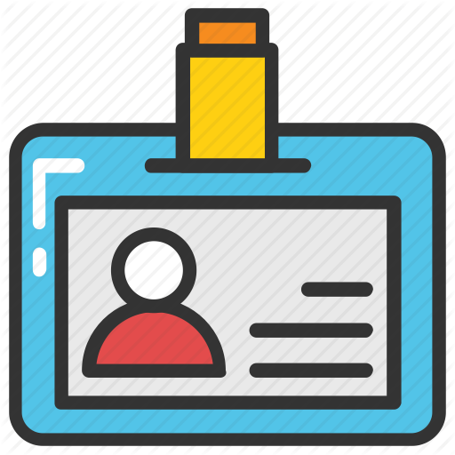 Id Card, Identity, Membership Id, Name Tag, Student Card Icon