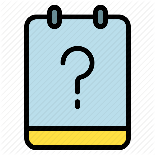 Memo, Note, Question, Unknown Icon