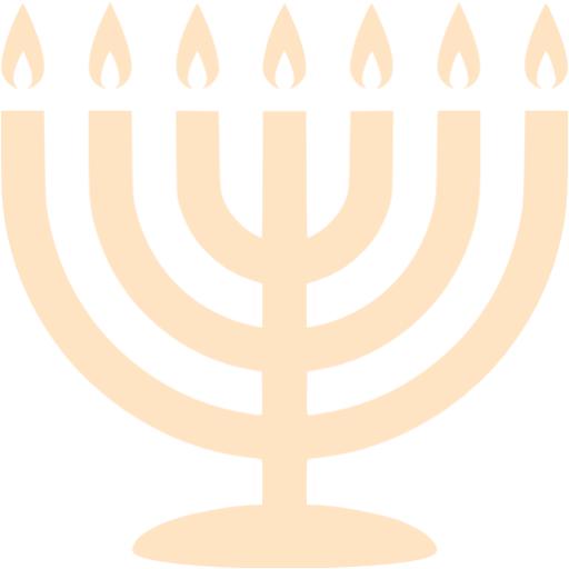 Bisque Menorah Icon
