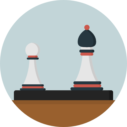 Chess Board, Game, Sports, Games, Checkered, Mental Sports Icon