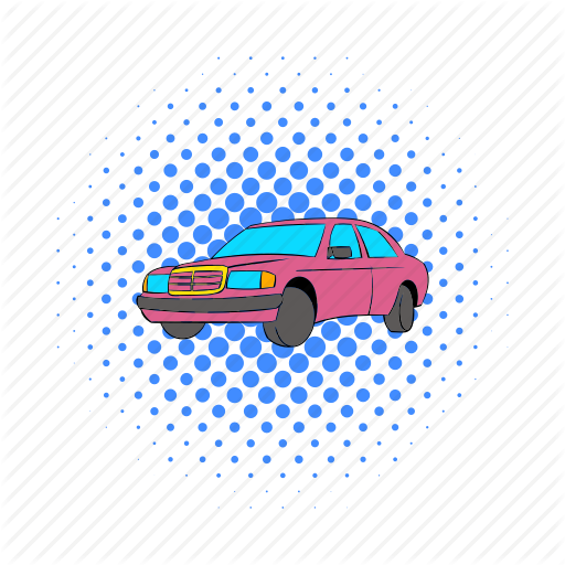 Benz, Car, Comics, Drive, German, Mercedes, Transport Icon