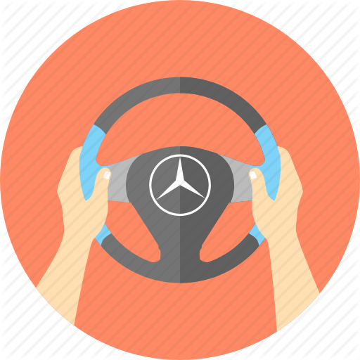 Auto, Automobile, Car, Driving, Mercedes, Travel, Vacation Icon