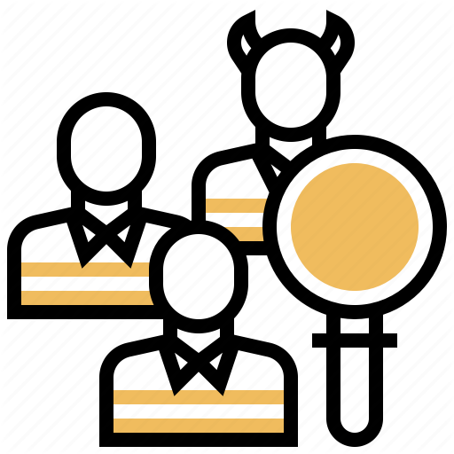 Corruption, Identify, Latent, Search, Seek Icon