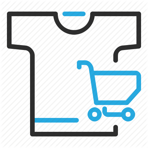 Cart, Ecommerce, Merchandise, Shopping, Tshirt Icon