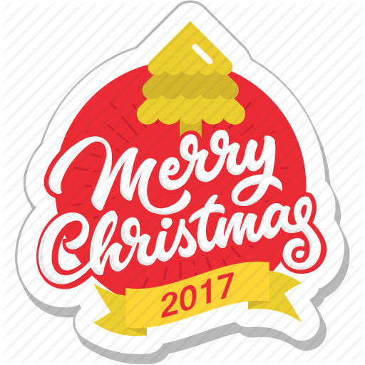 Celebration, Christmas, Decoration, Merry Christmas, Sticker Icon