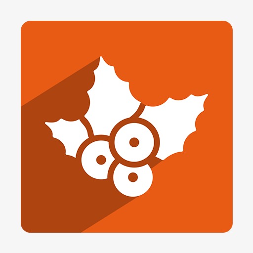 Christmas Icon, Christmas, Rounded Rectangle Icon Png Image