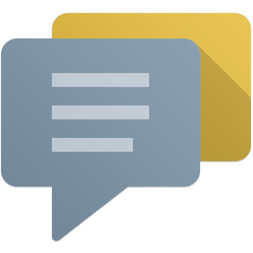 Messages Icon Flat Retro Modern Iconset Grafikartes