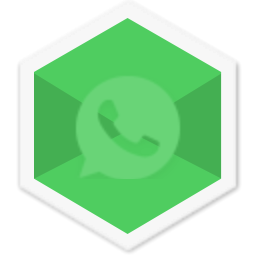 Social, Colorful, Whatsapp, Chat, Triangle, App, Message Icon