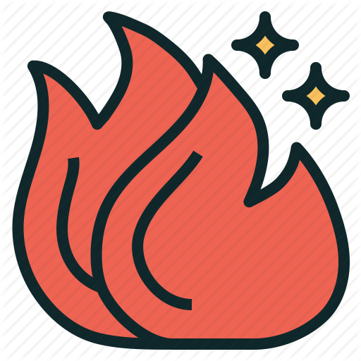 Burn, Calories, Fire, Metabolism Icon