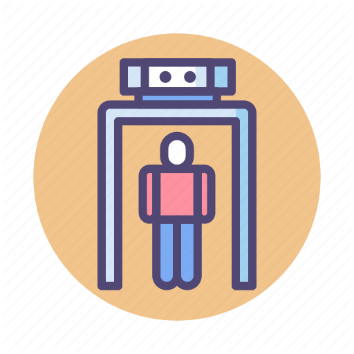 Detector, Metal, Metal Detector, Xray Scanner Icon