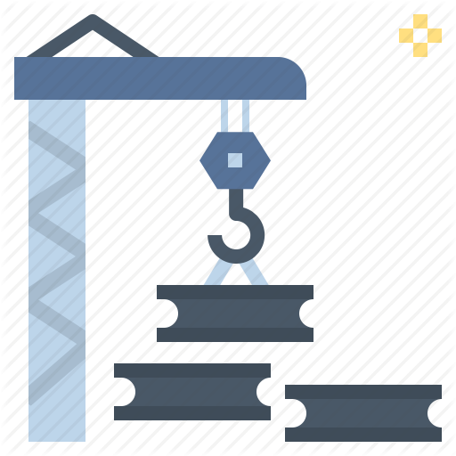 Construction, Factory, Industrial, Logistic, Metal Icon