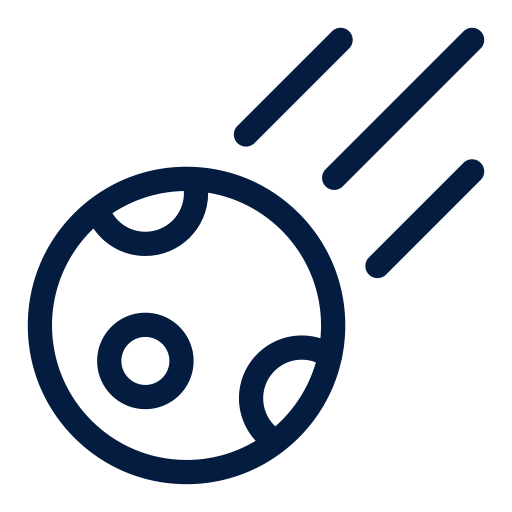 Astronaut, Astronomy, Meteor, Science, Space Icon