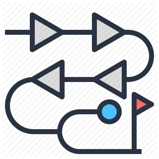 Destination, Method, Process, Series, System, Terminal Icon