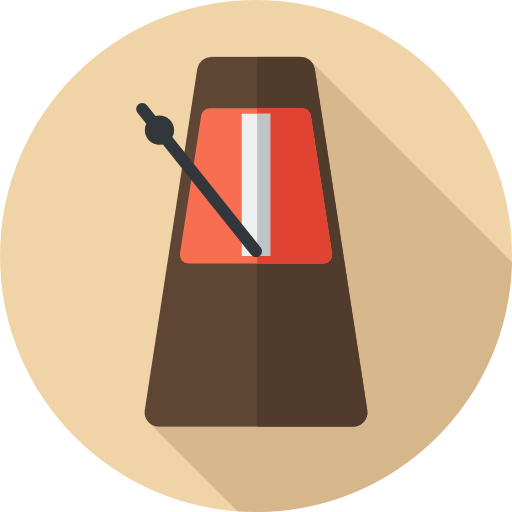Tempo, Music, Beat, Metronome Icon
