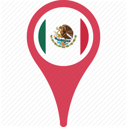Country, Flag, Map, Mex Pn