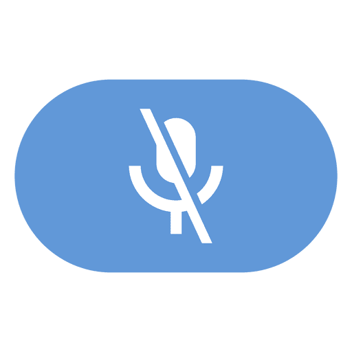 Flat Microphone Icon