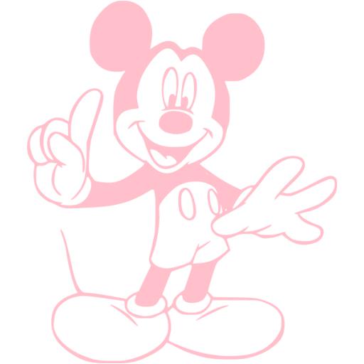 Mickey Mouse Symbol Pink Related Keywords Suggestions