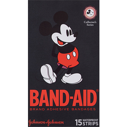 Johnson Johnson Band Aid Character Strips Mickey Mouse