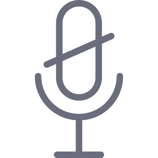 Micro, Microphone, Mute, Off, Radio Icon