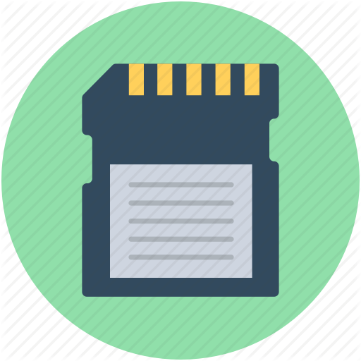 Memory Card, Memory Chip, Micro Sd Card, Sd Card, Sd Memory Card Icon