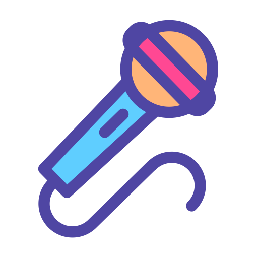 Speaking With Microphone Icons, Download Free Png And Vector