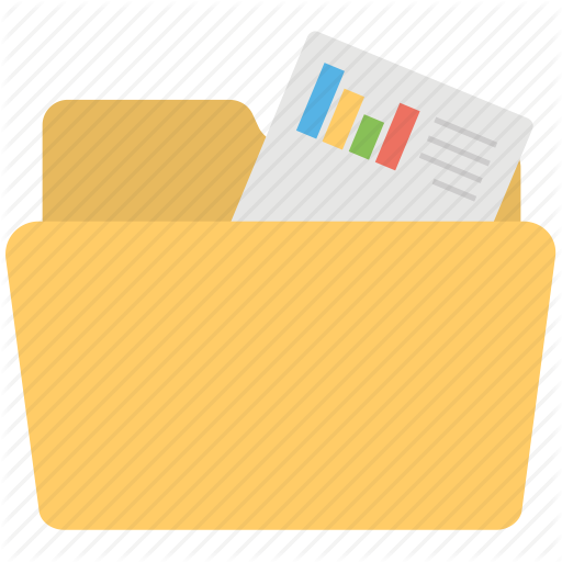 Charts Folder, Financial Folder, Official Files, Official Material