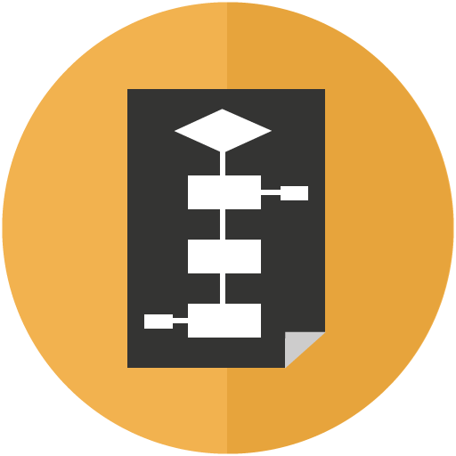 Flow Chart Icon