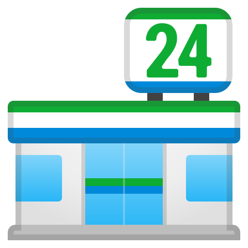 Convenience Store Icon Noto Emoji Travel Places Iconset Google