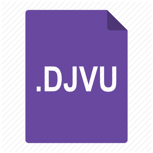 Djvu, Documents, File, Format, Scanned, Store Icon
