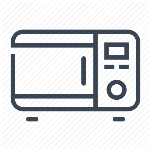 Appliance, Kitchen, Microwave, Oven Icon